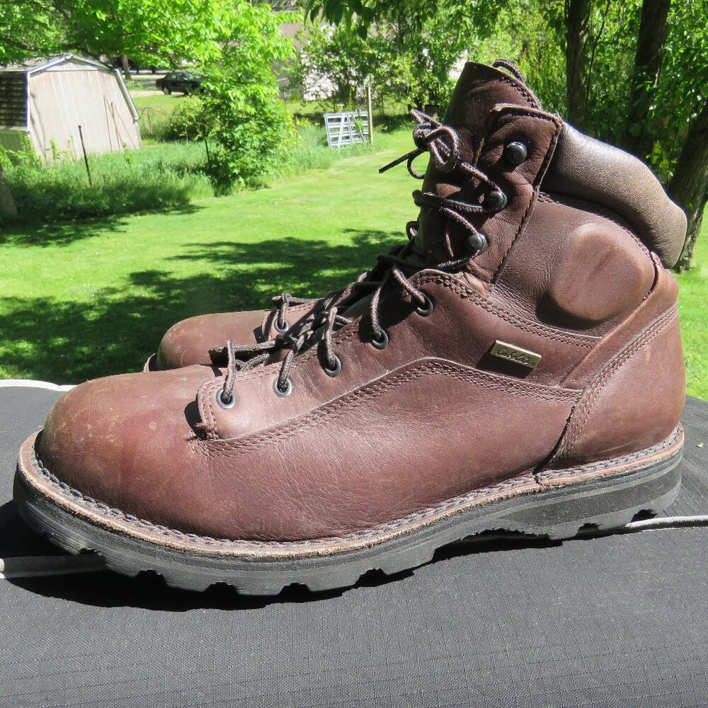 CABELAS Outfitter Series Men's 14EE GoreTex Leather Hiking Hunting Boots Vibram